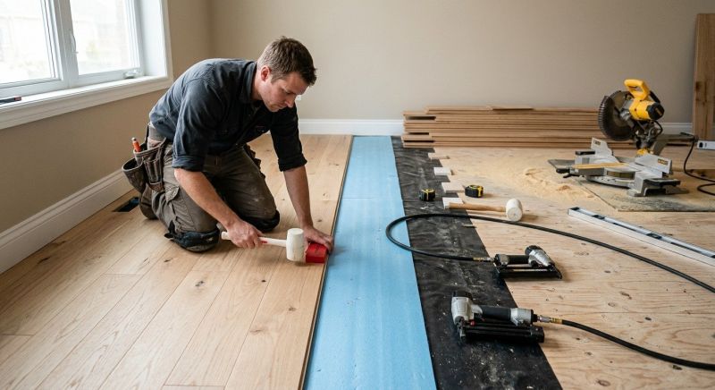 Finished Floor Installation in San Antonio, TX