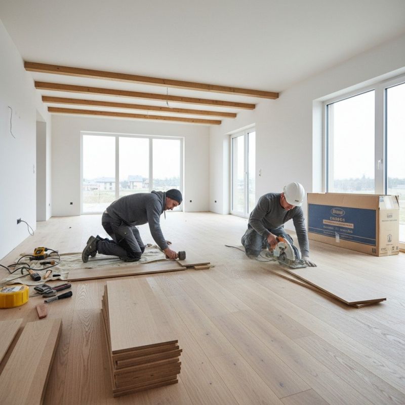 Hardwood Floor Installation